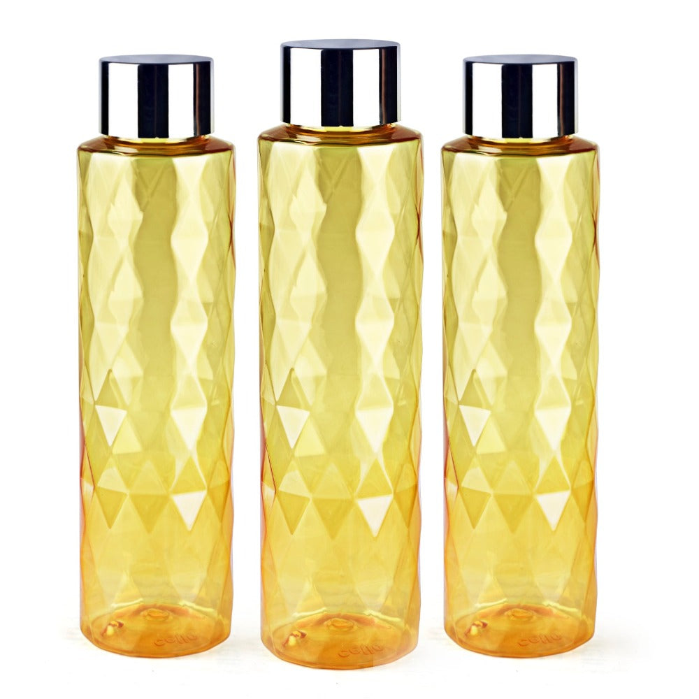 Cello Diamond 1000 ML Water Bottle | Set of 3 Pieces