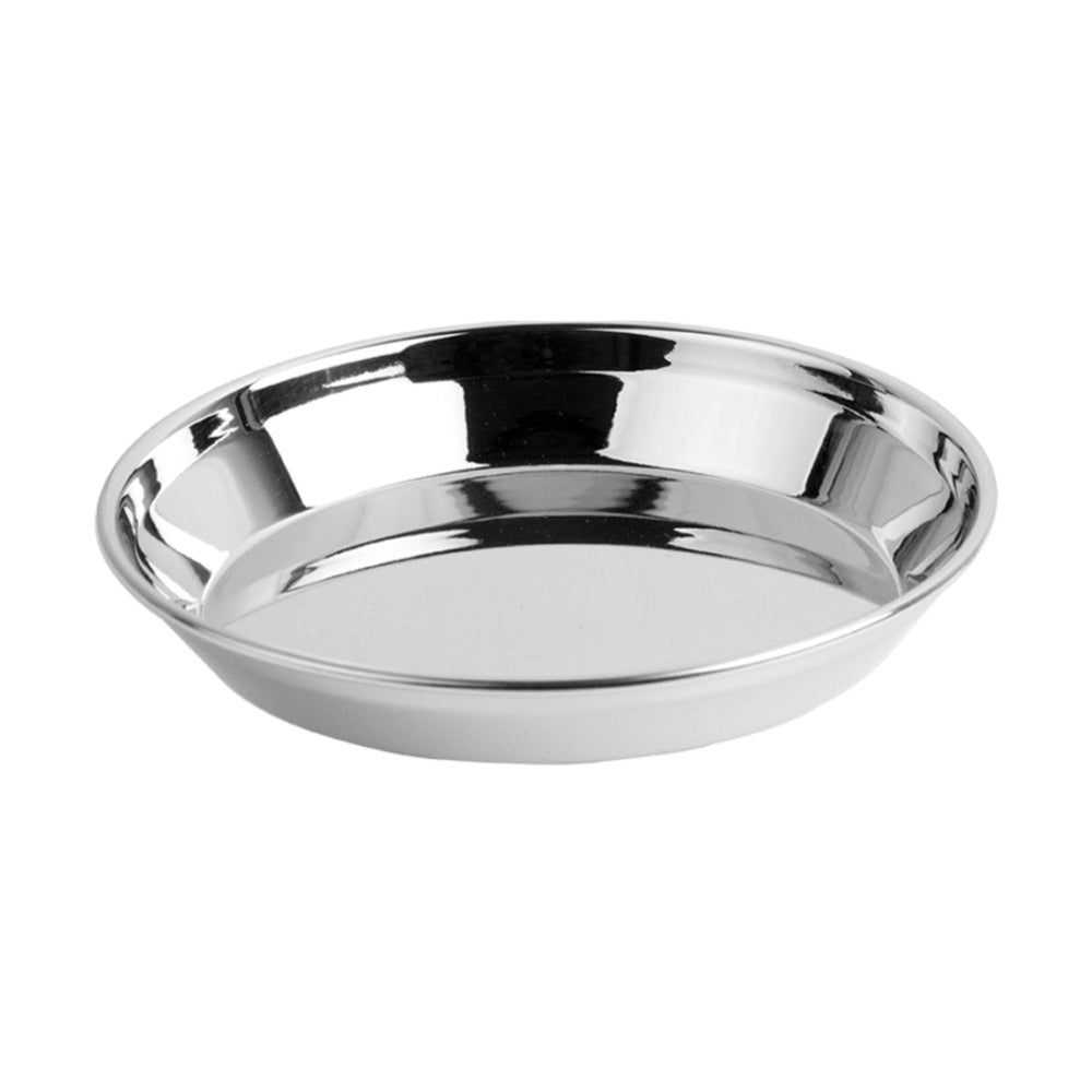Bengani Stainless Steel Kanchan Bogi 22 Gauge Halwa Plate | 1 Pc