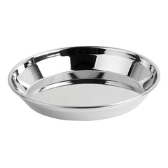 Bengani Stainless Steel Kanchan Bogi 22 Gauge Halwa Plate | 1 Pc