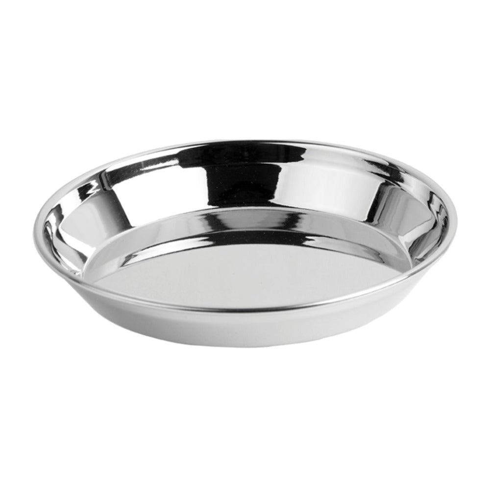Bengani Stainless Steel Kanchan Bogi 22 Gauge Halwa Plate | 1 Pc