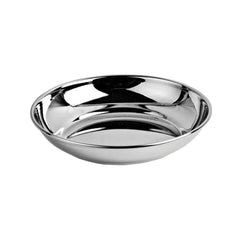 Bengani Stainless Steel Rajbhog 22 Gauge Halwa Plate | 1 Pc
