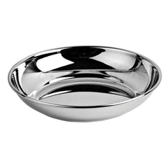 Bengani Stainless Steel Rajbhog 22 Gauge Halwa Plate | 1 Pc