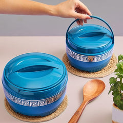 Asian Marco Gold Inner Steel Deluxe Casserole Set | Set Of 2 Pcs