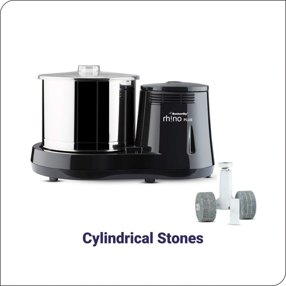 Butterfly Rhino Plus 150 Watts 2 Litre Wet Grinder | Grey